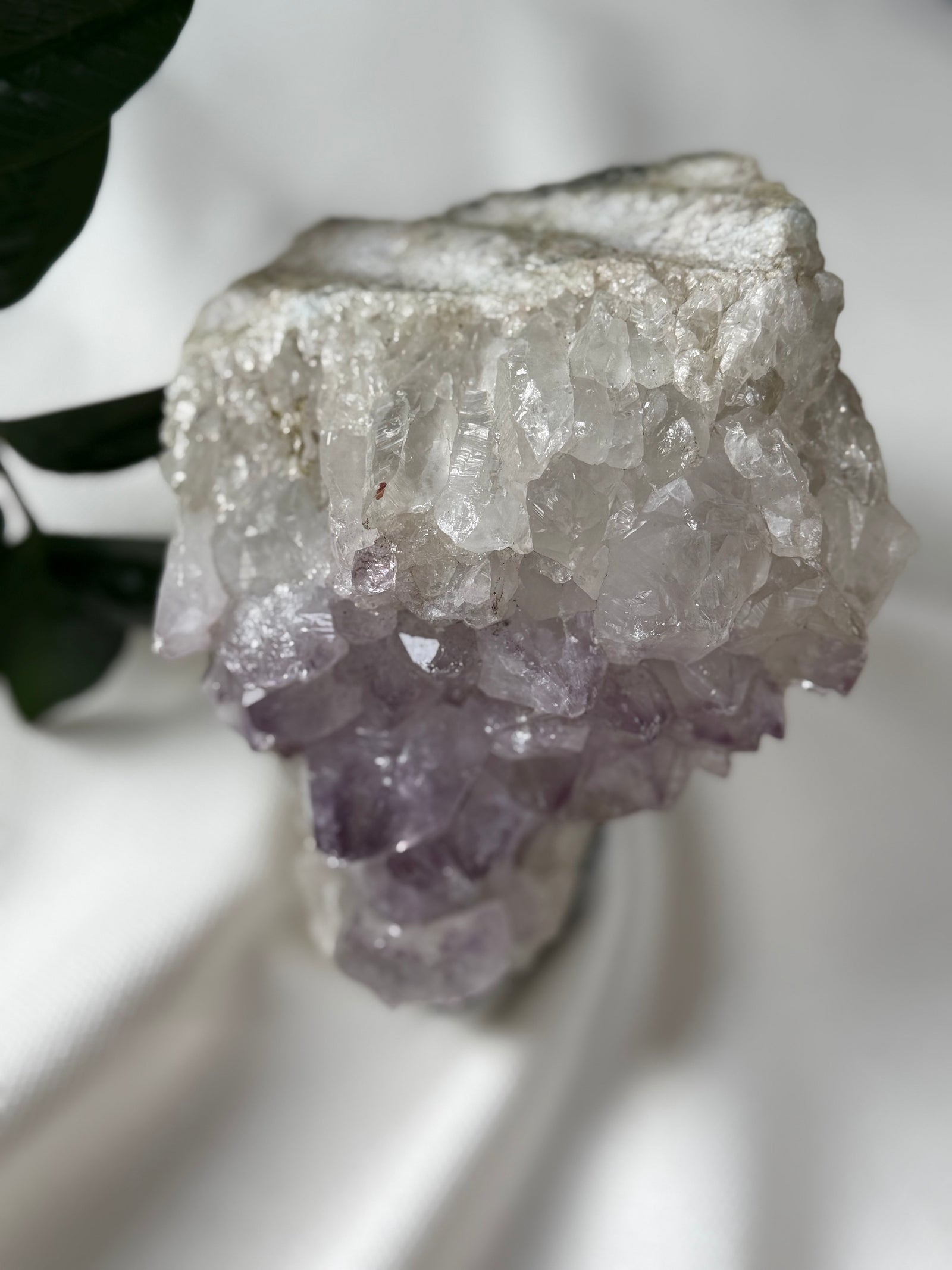 Amethist 16 hoog en 15 breed 90,- 