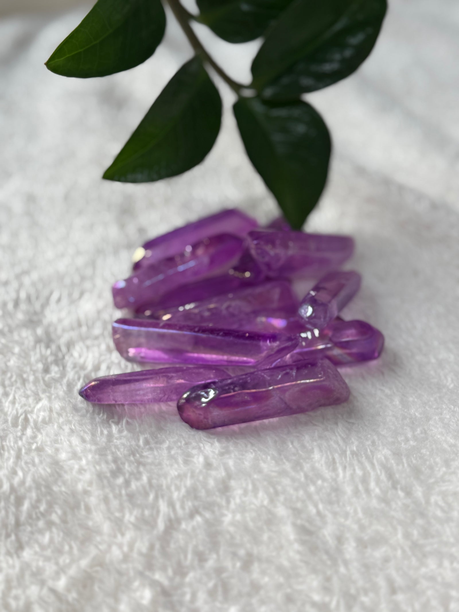 Aura kwarts 5-6 cm 3 euro 