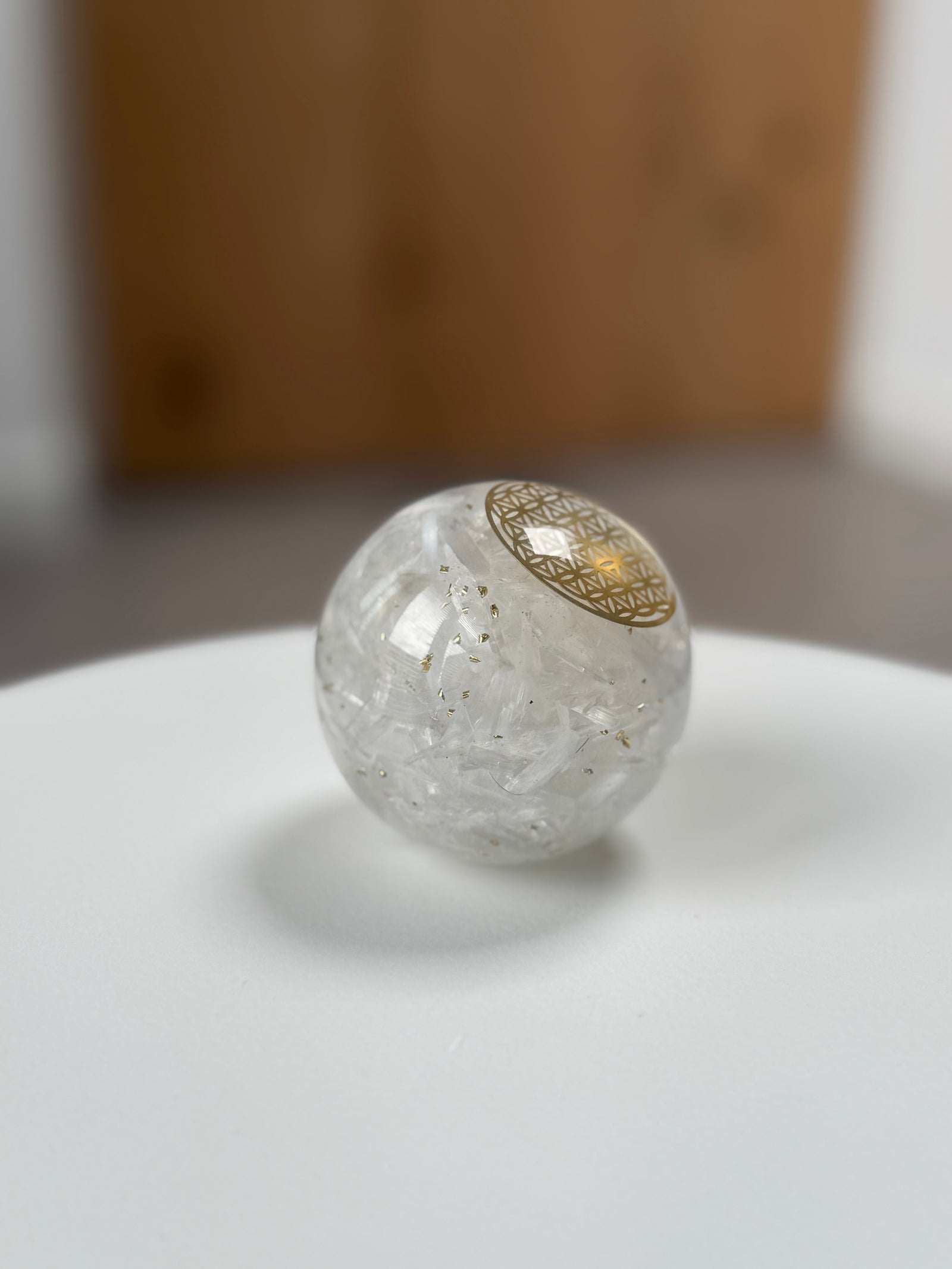 Seleniet Orgoniet bol Bloem des levens