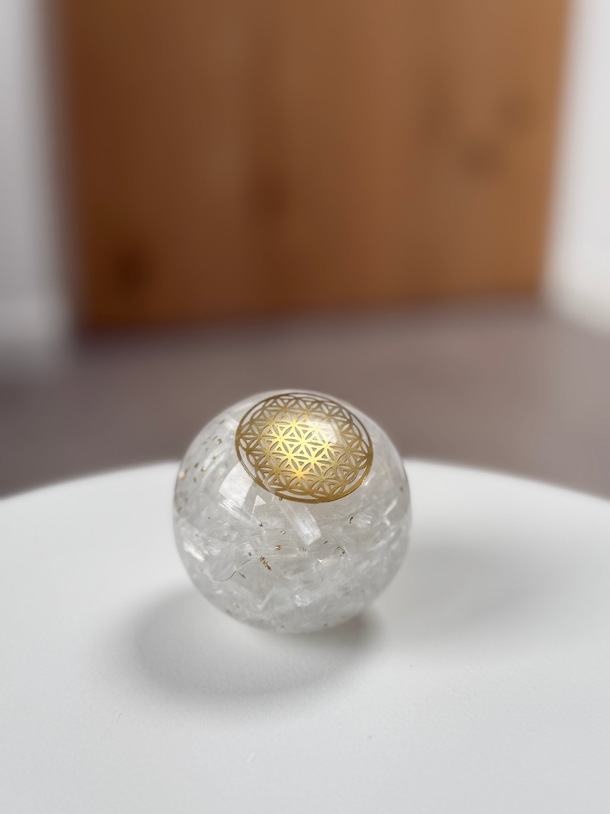 Seleniet Orgoniet bol Bloem des levens