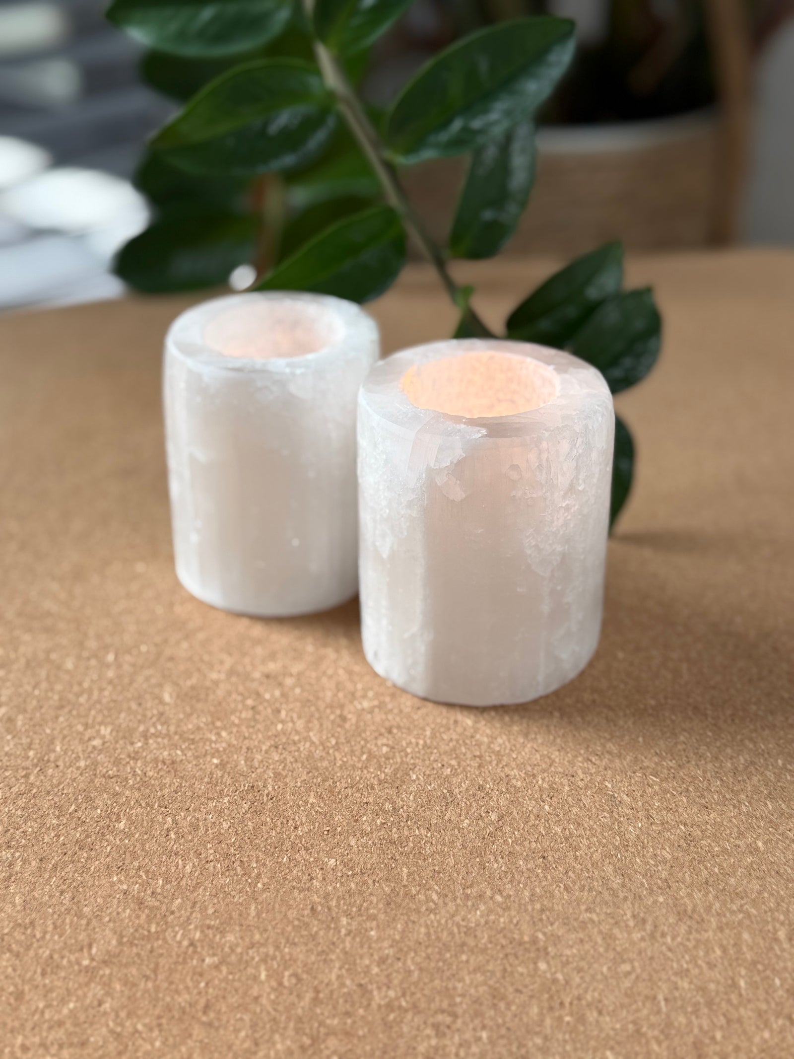 Seleniet waxine houder 2 