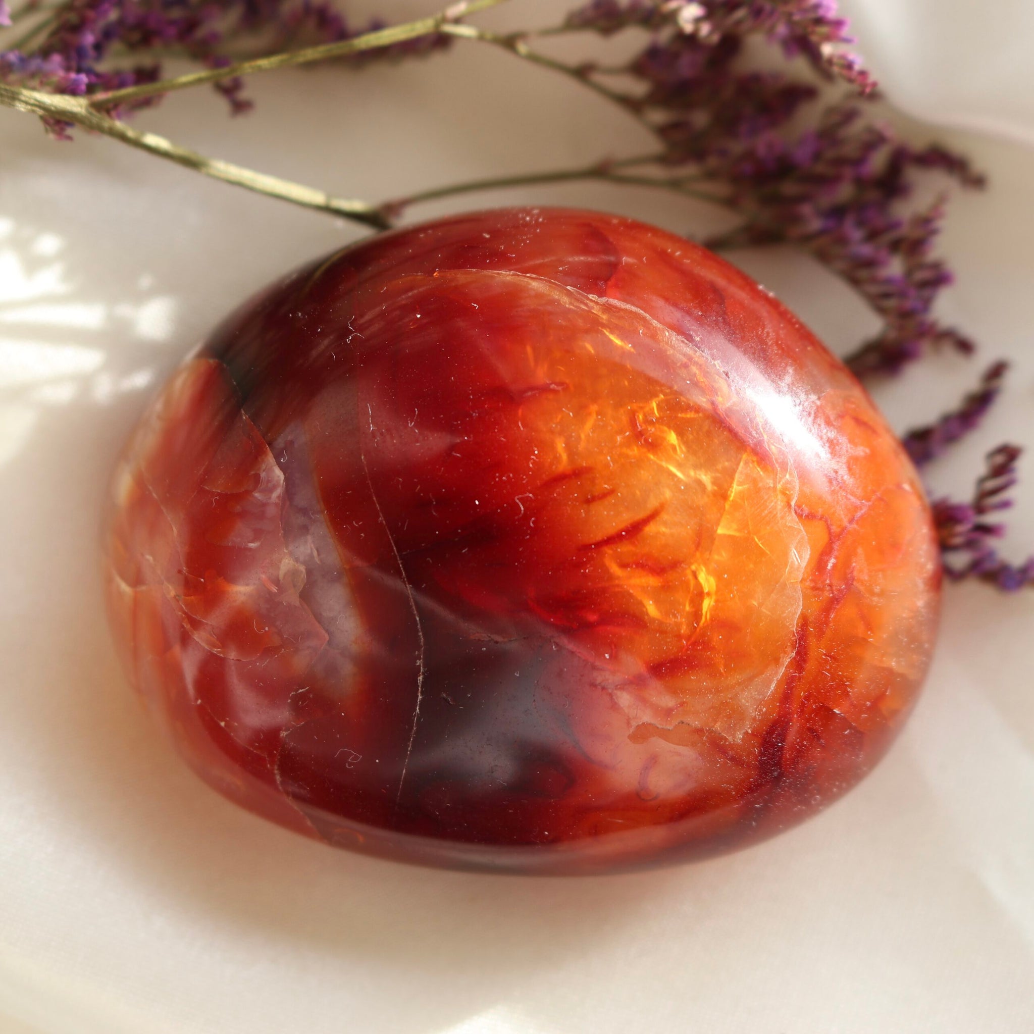 Carneool jumbosteen groot