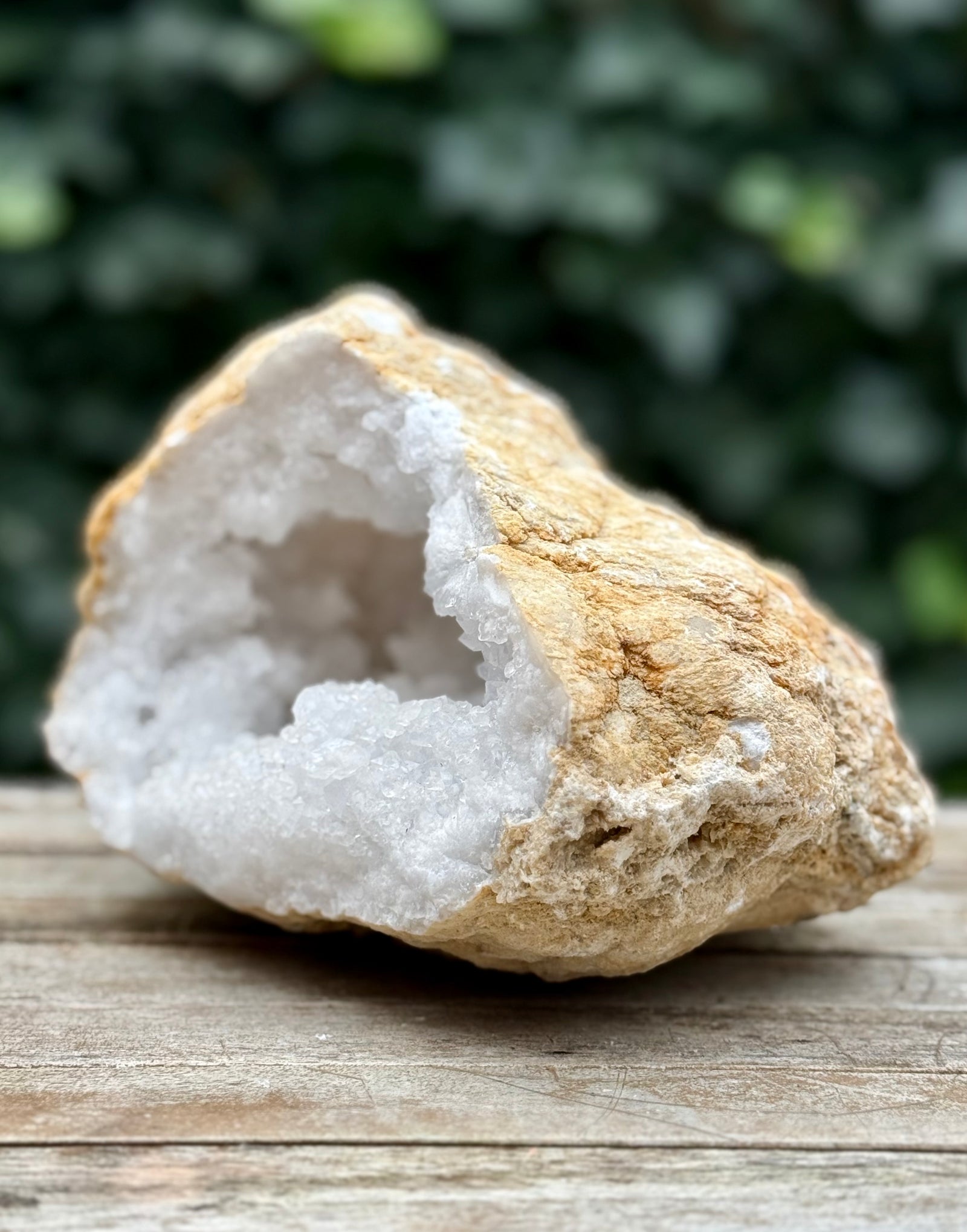 Kwartsgeode met drusy-kristallen